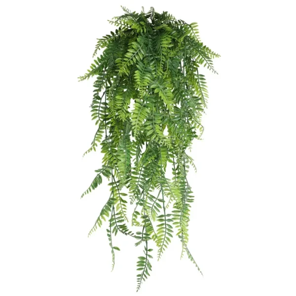 90cm Persian fern Leaves Vines Home Room Decor Hanging Artificial Plant Plastic Leaf Grass Wedding Party Wall Balcony Decoration - Image 6